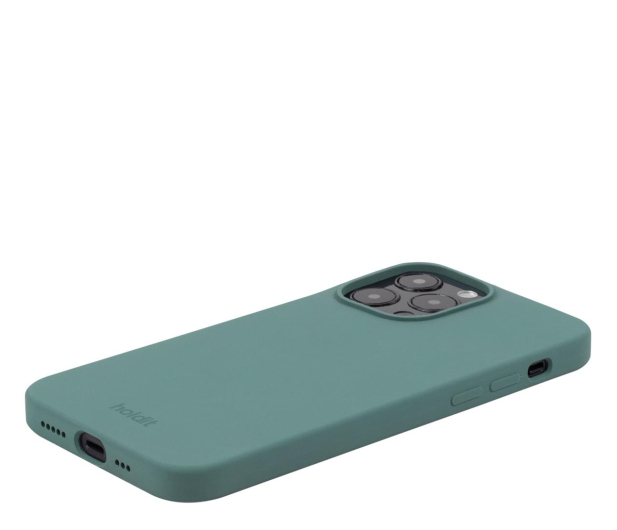 Holdit Silicone Case iPhone 15 Pro Moss Green 15995 - 1148765 - zdjęcie 3